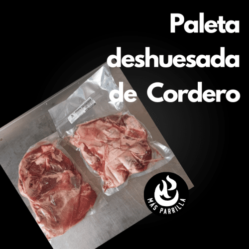 Paleta deshuesada de cordero J.R.